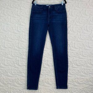 KanCan Jeans Tapered Leg with Ankle Split Size 29 Blue Jeans